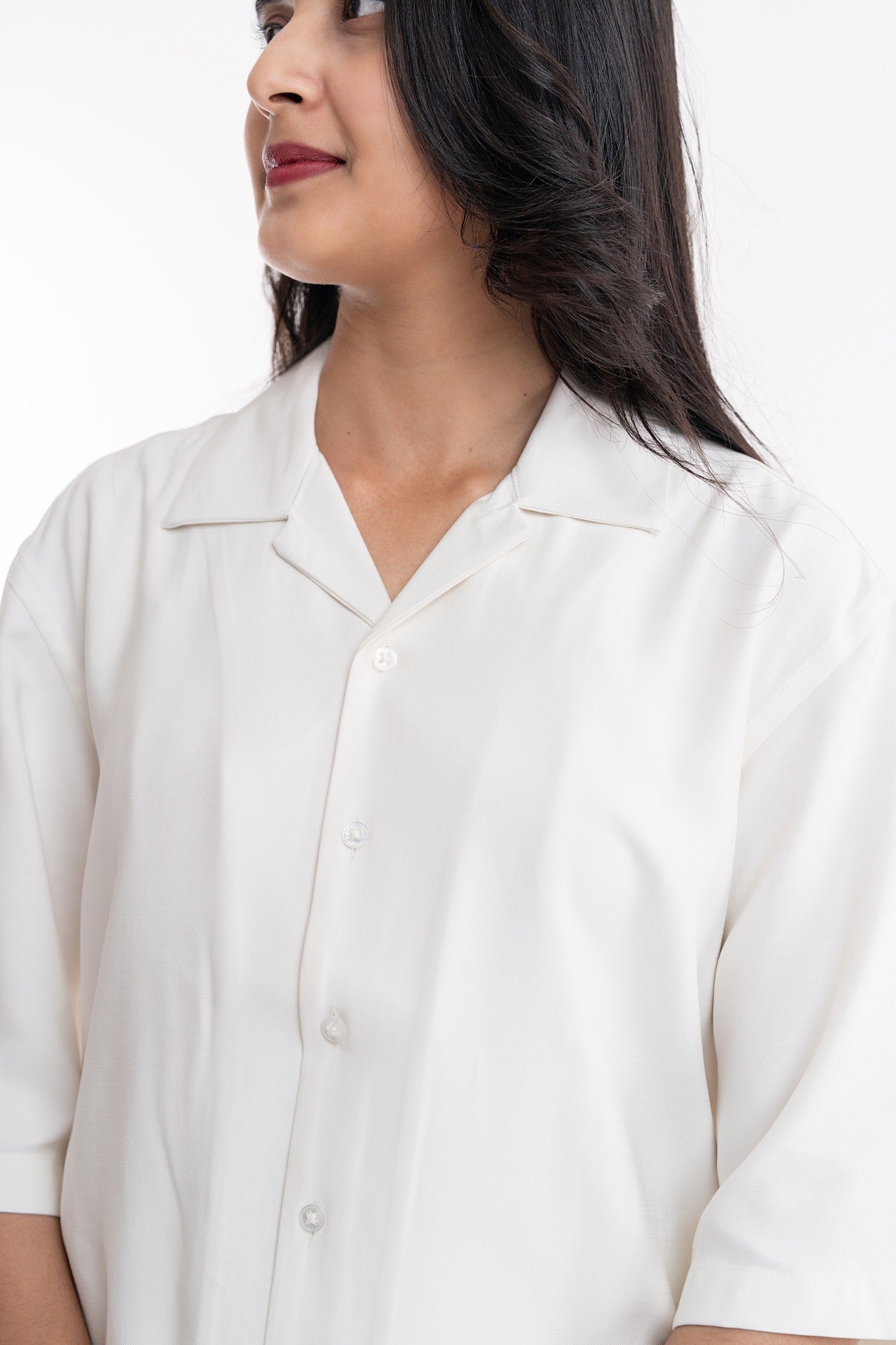Single Set – white (Half sleeve-Girls)