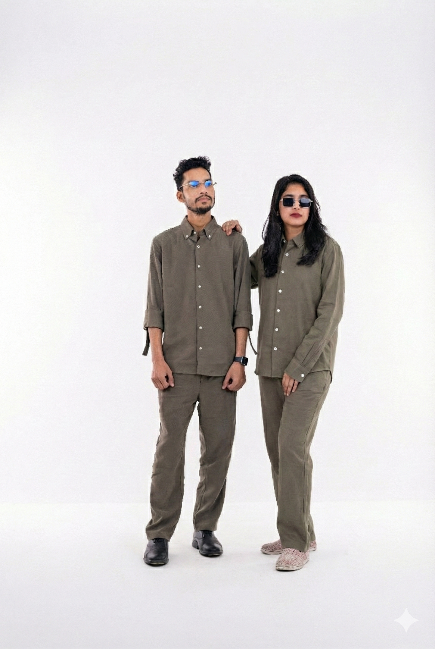 Couple Set – Olive (Full sleeve)