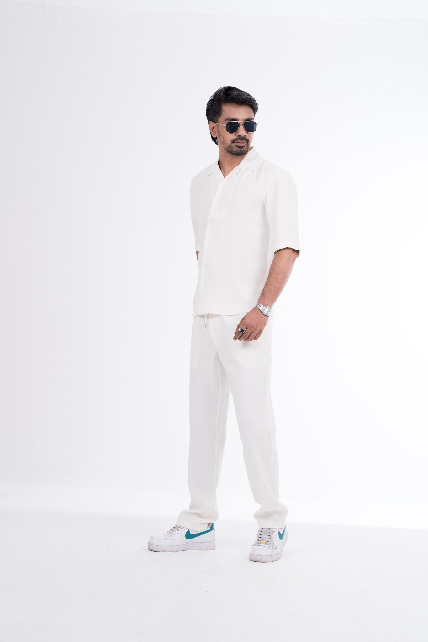 Single Set – white (Half sleeve)