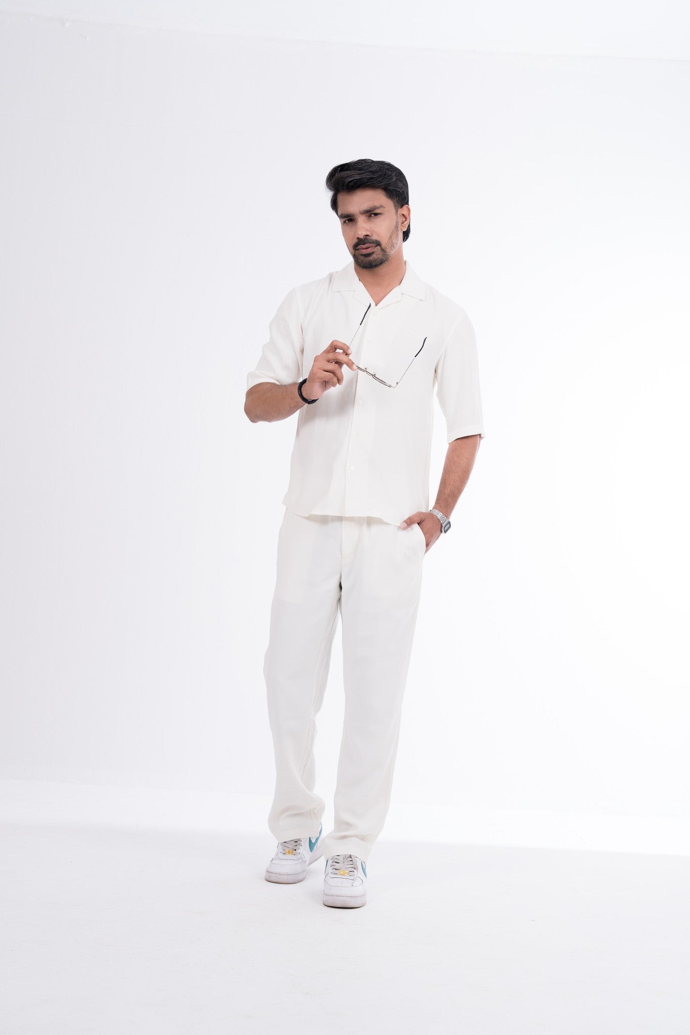 Single Set – white (Half sleeve)