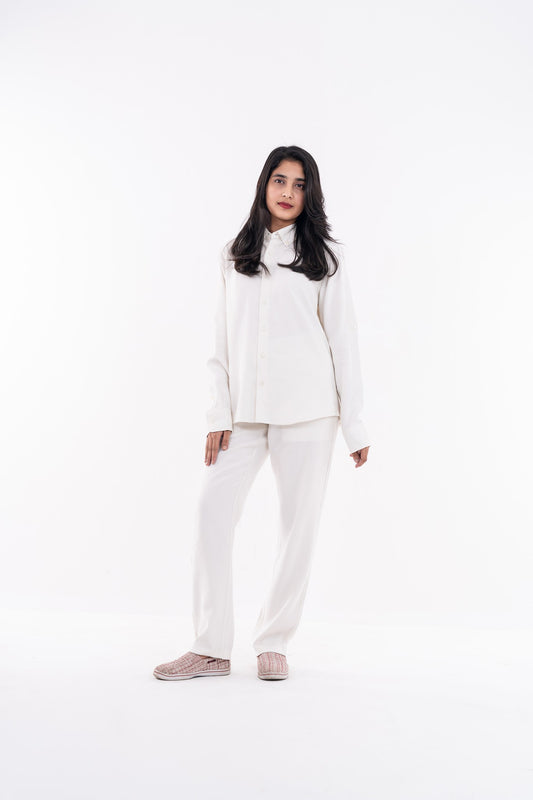 Single Set – White (Full Sleeve-Girls)